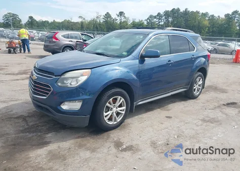 2016 Chevrolet Equinox Lt из США, поврежденный, VIN 2GNALCEK1G6180332
